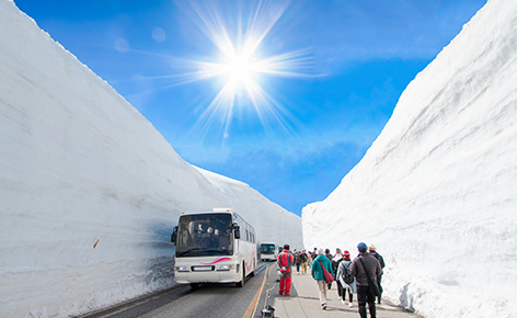 立山黑部・雪之大谷奇景